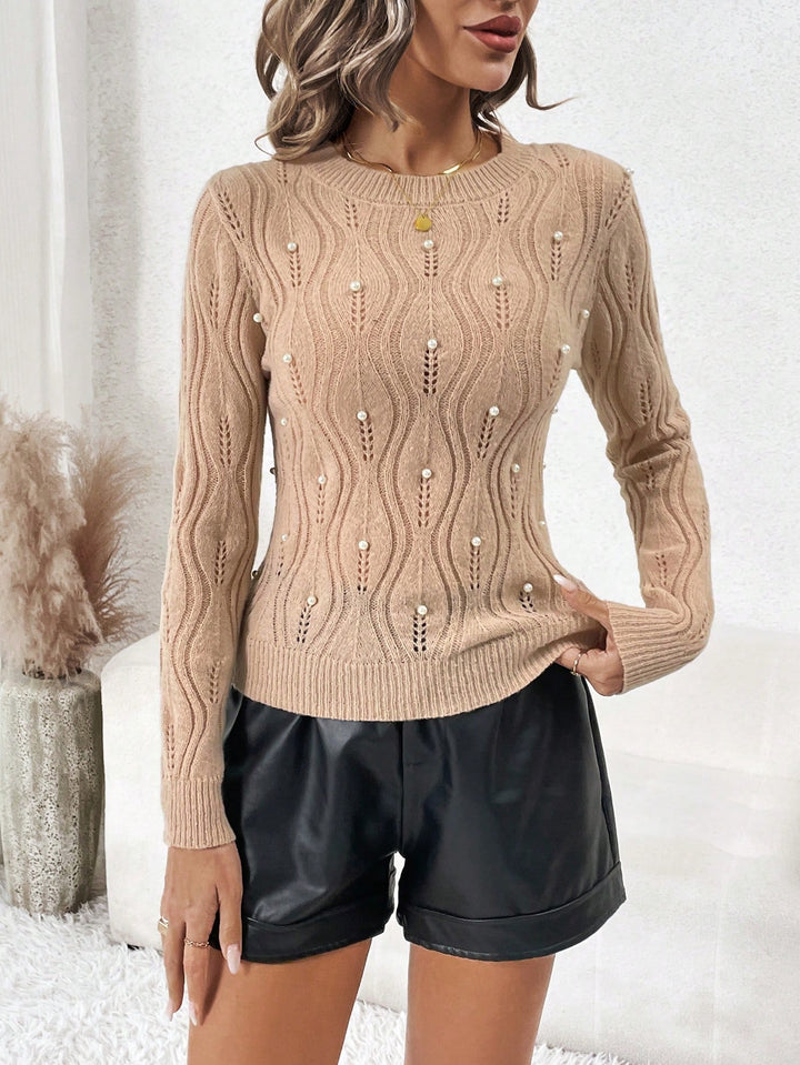 Pulover SHEIN, kaki