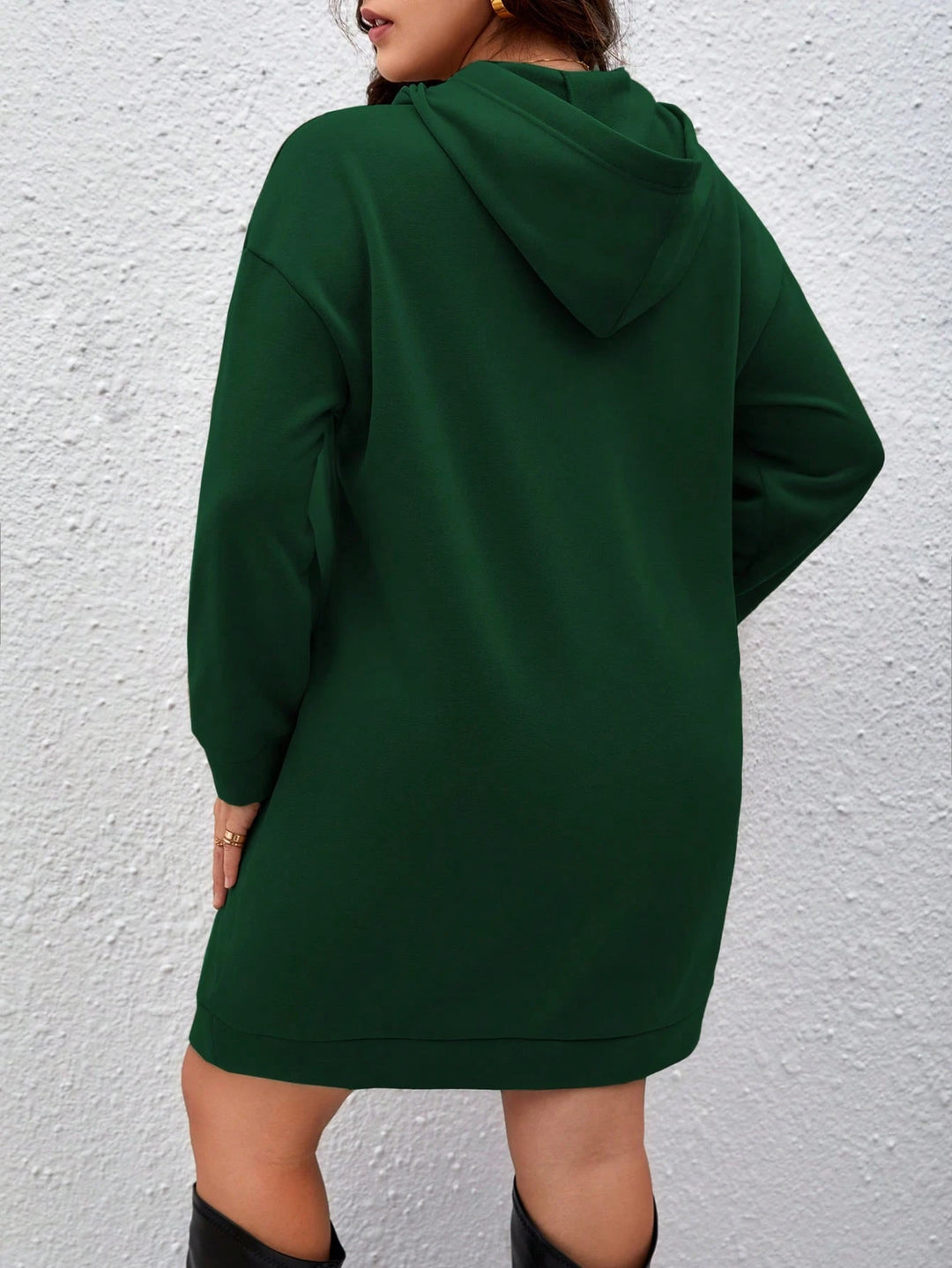 Rochie tip hanorac SHEIN, verde