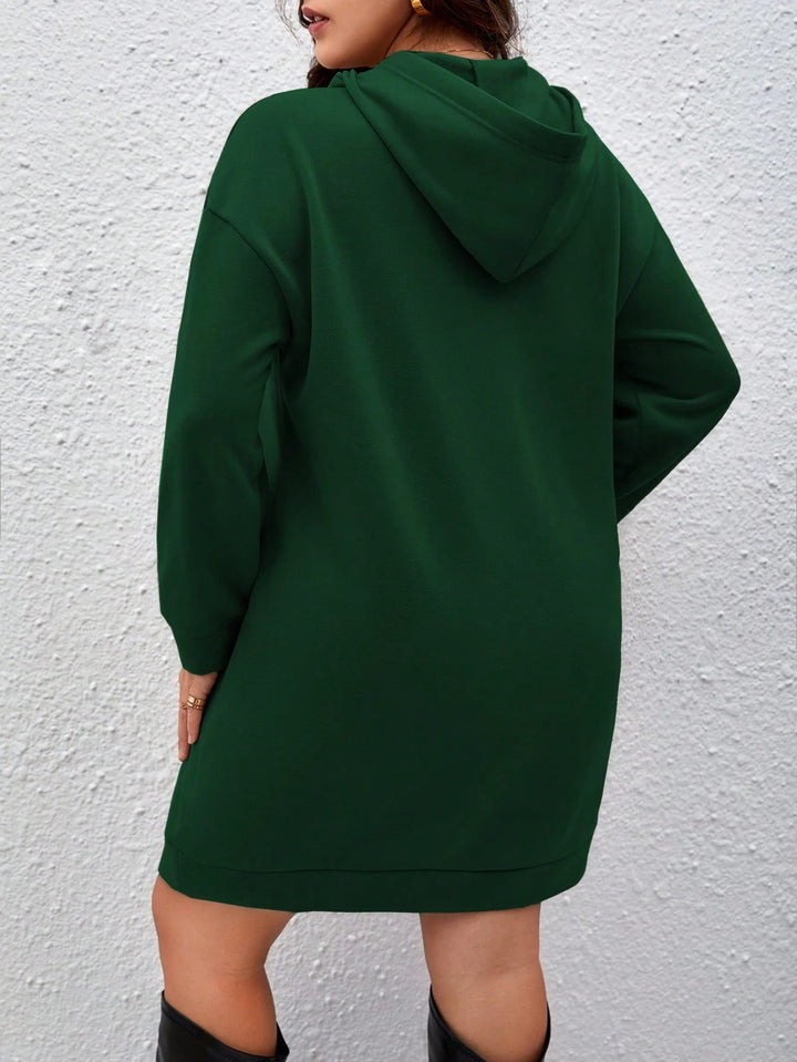 Rochie tip hanorac SHEIN, verde