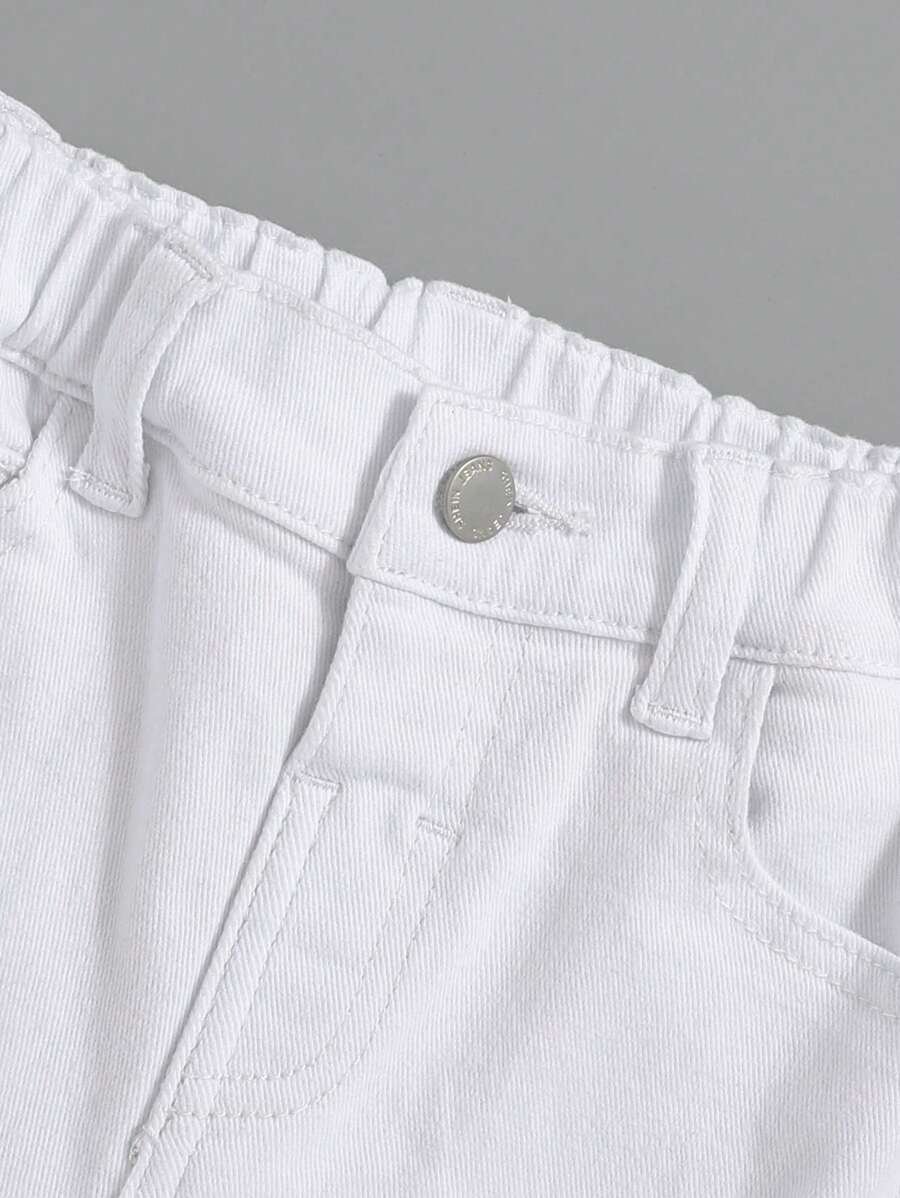Jeans SHEIN, alb