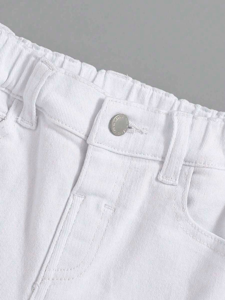 Jeans SHEIN, alb