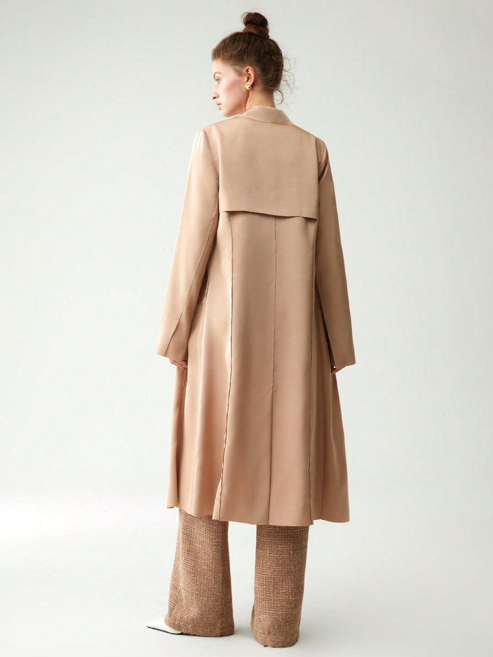 Trench SHEIN, auriu