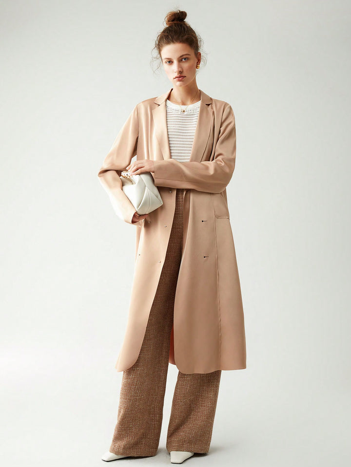 Trench SHEIN, auriu