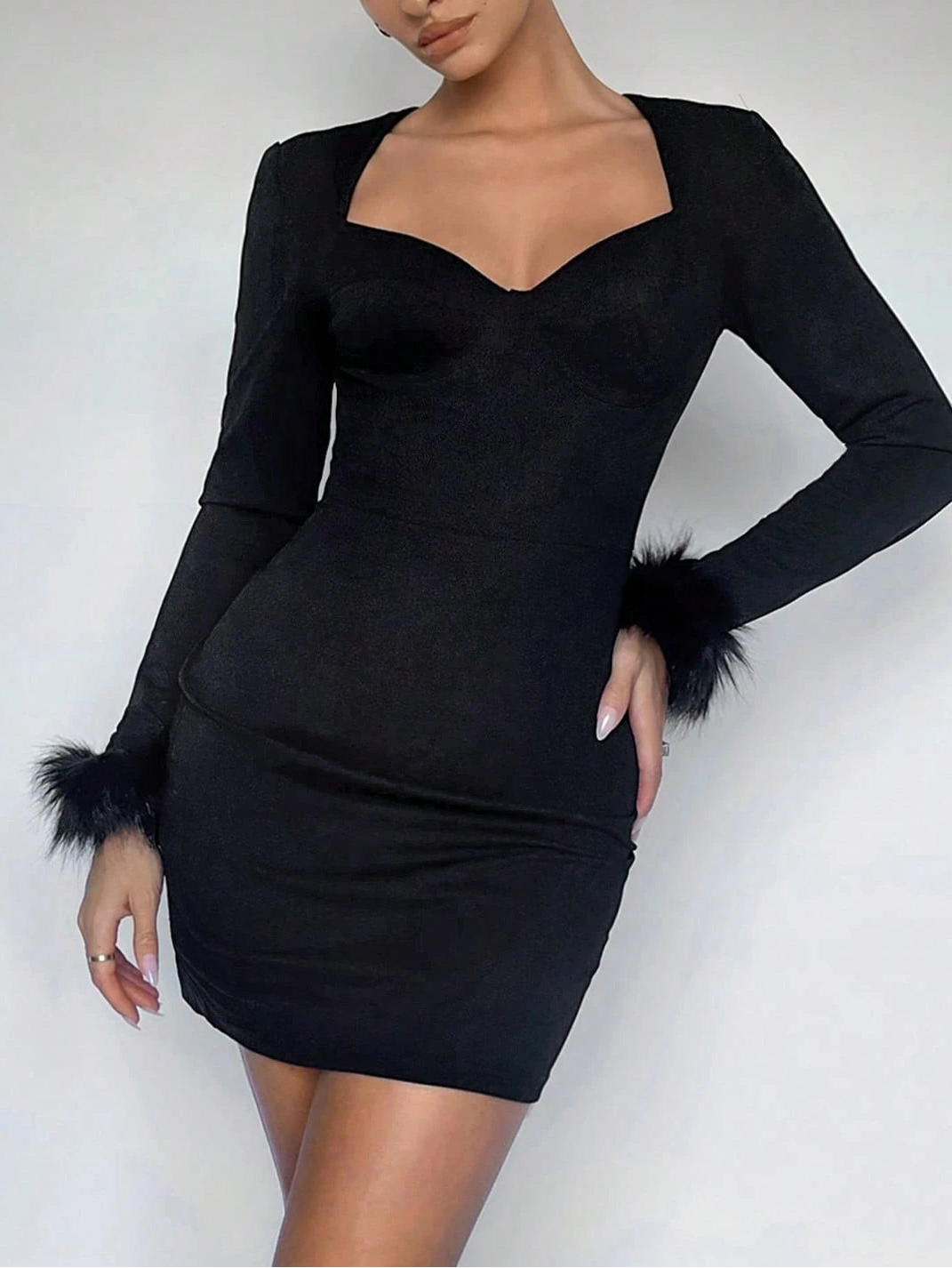 Rochie mini Shein, negru