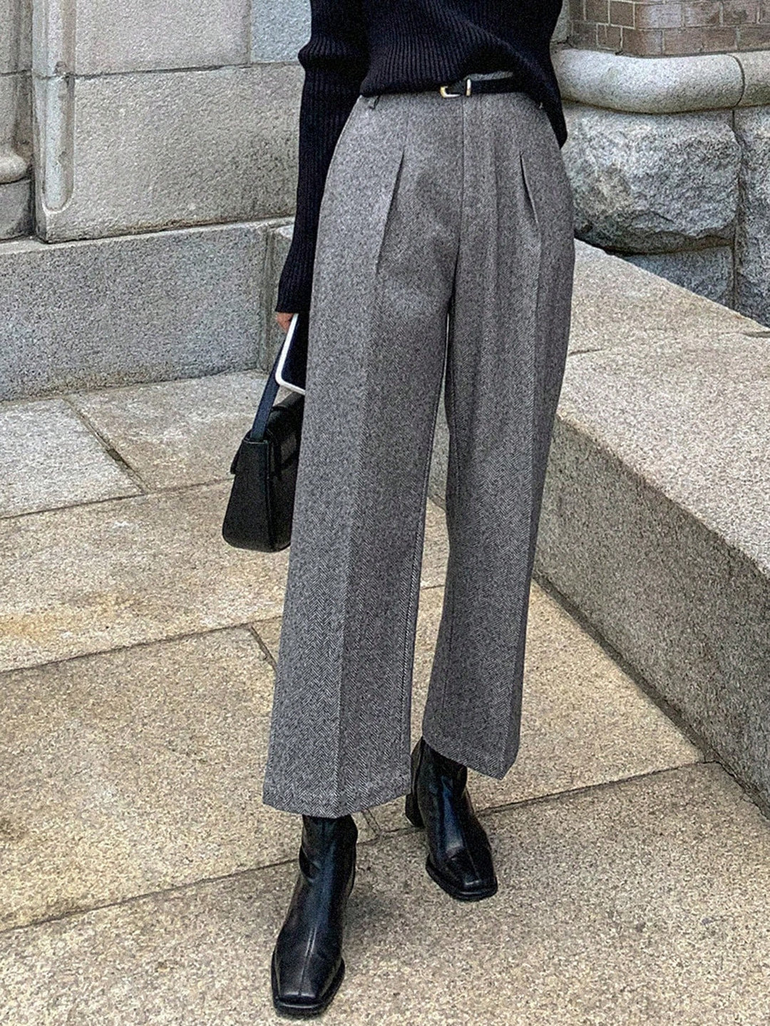 Pantalon SHEIN, gri
