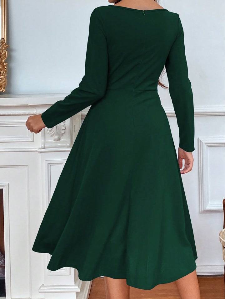 Rochie midi SHEIN, verde