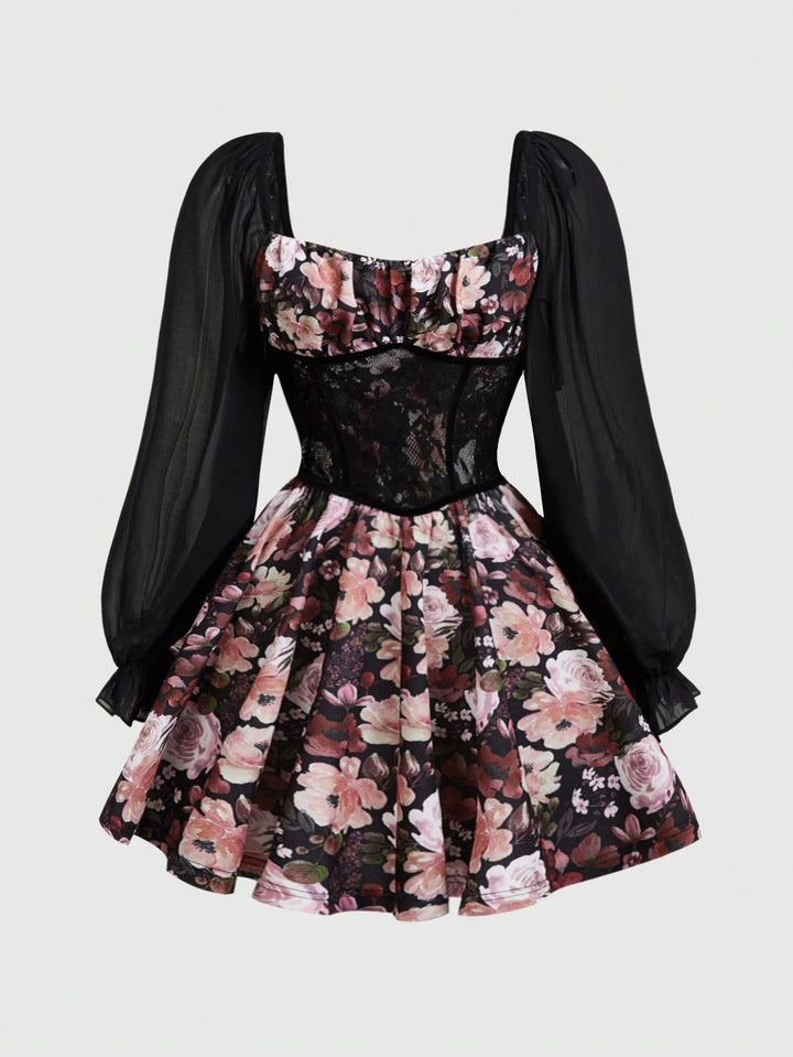 Rochie mini SHEIN, mix culori