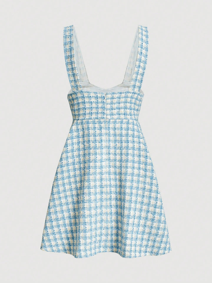 Rochie scurtă SHEIN, albastru