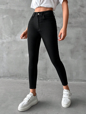 Jeans SHEIN, negru