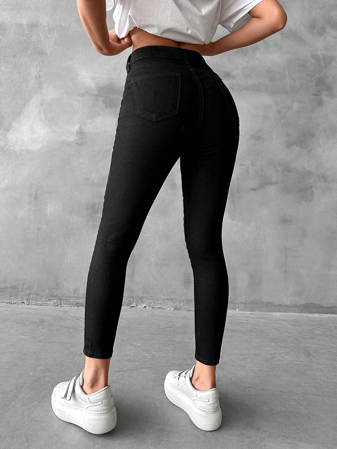 Jeans SHEIN, negru