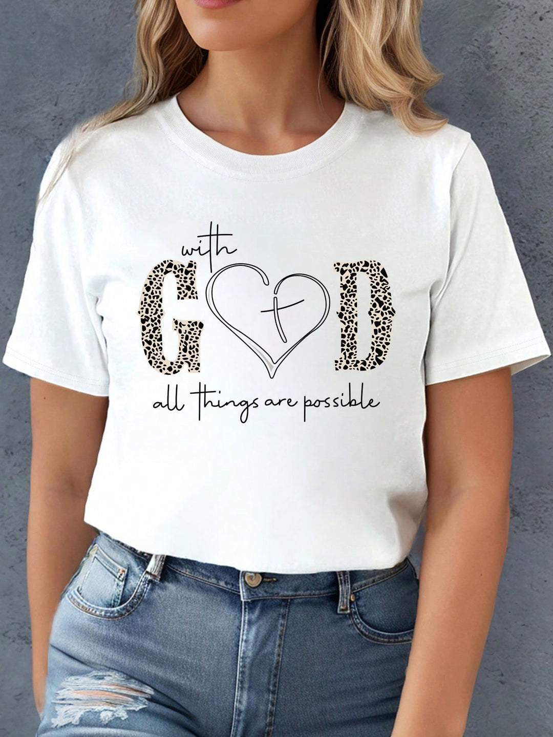 Tricou SHEIN, alb