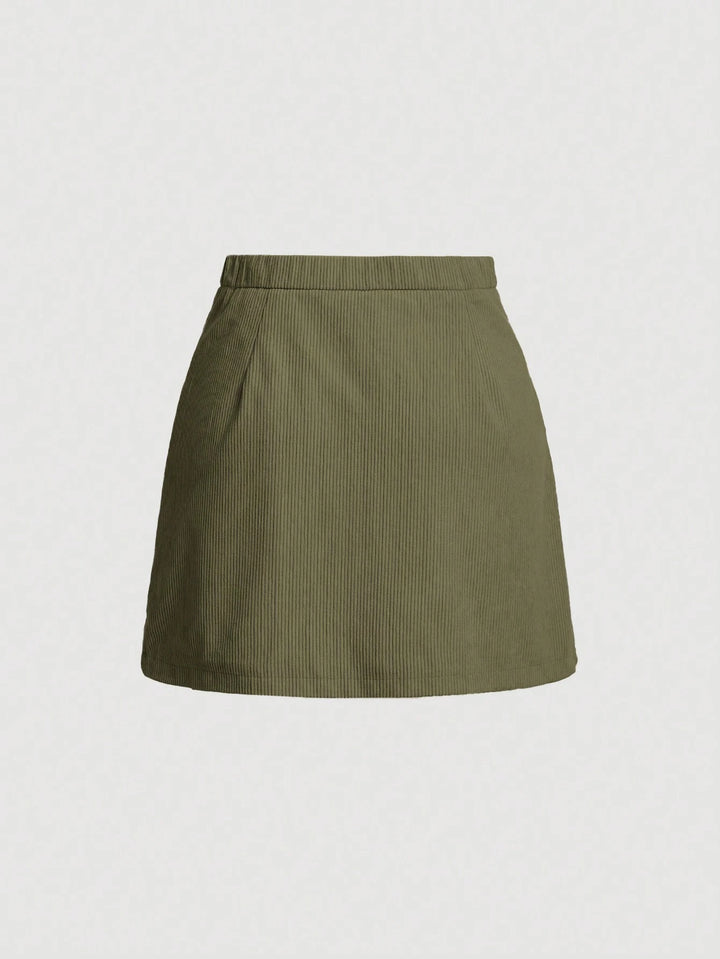 SHEIN miniszoknya, zöld