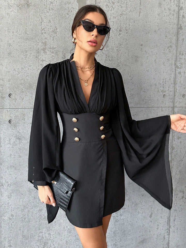 Rochie scurtă SHEIN, negru