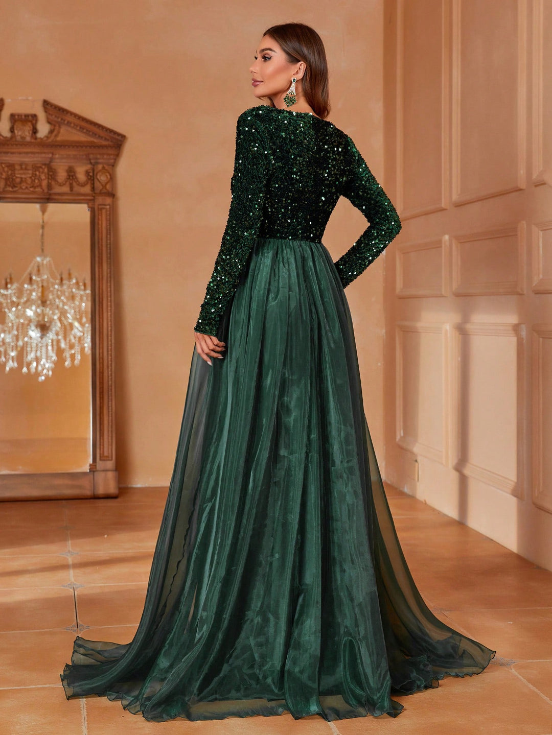 Rochie SHEIN, verde