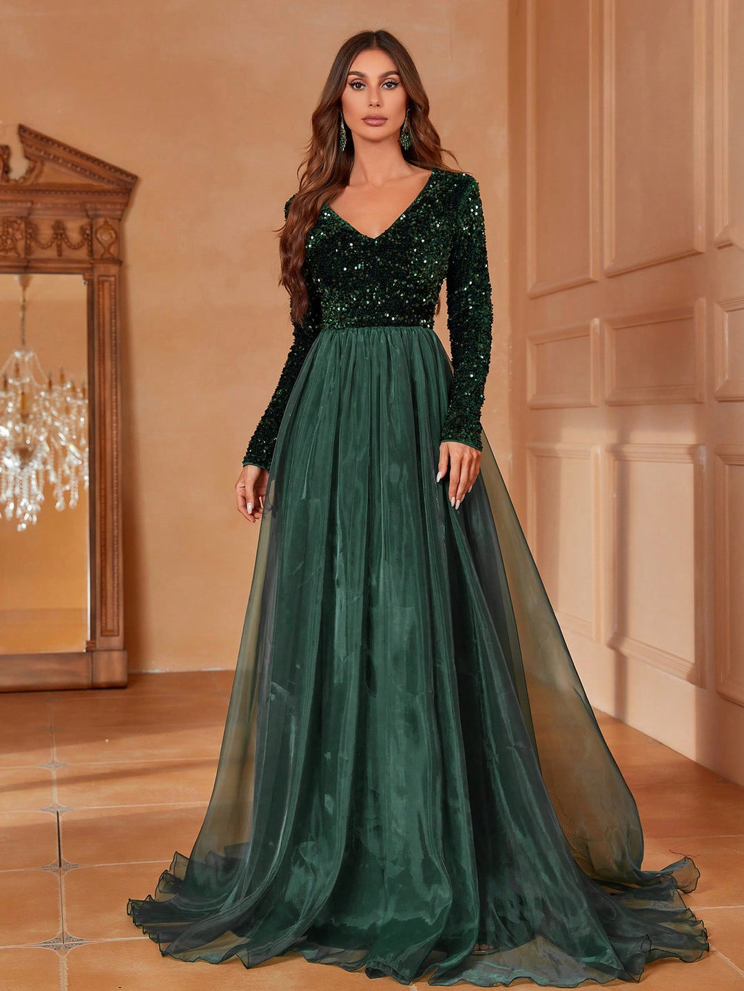 Rochie SHEIN, verde