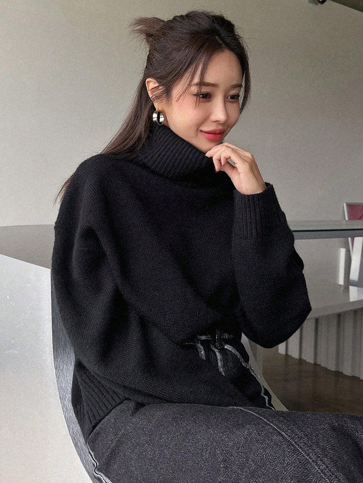Pulover SHEIN, negru