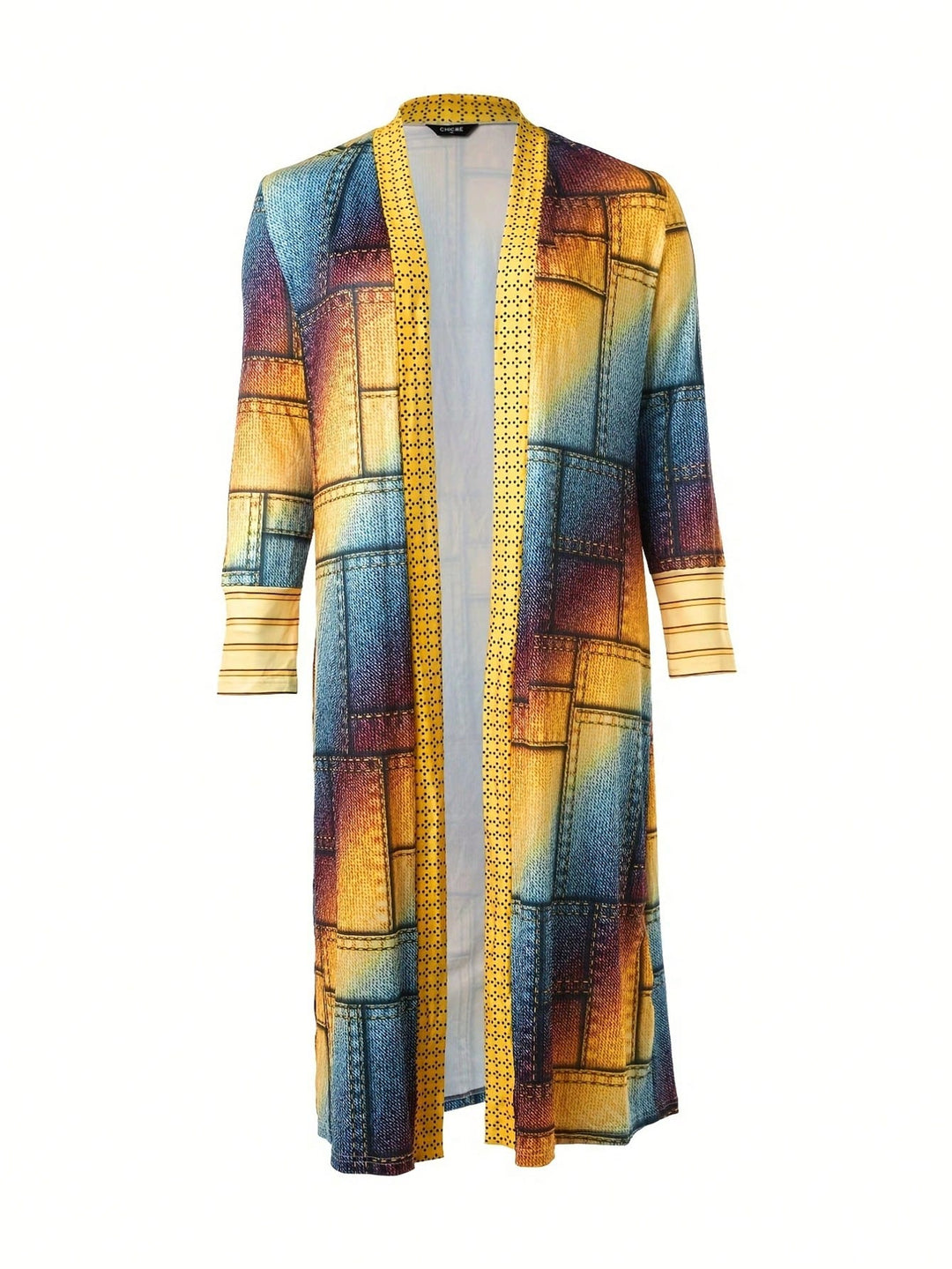 Cardigan lung SHEIN, mix culori