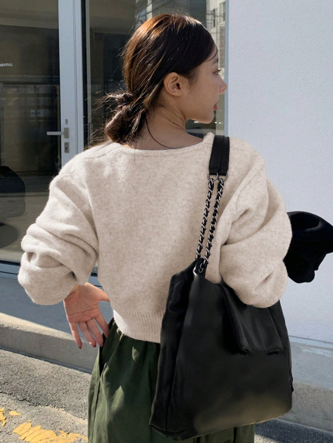 Cardigan SHEIN, bej