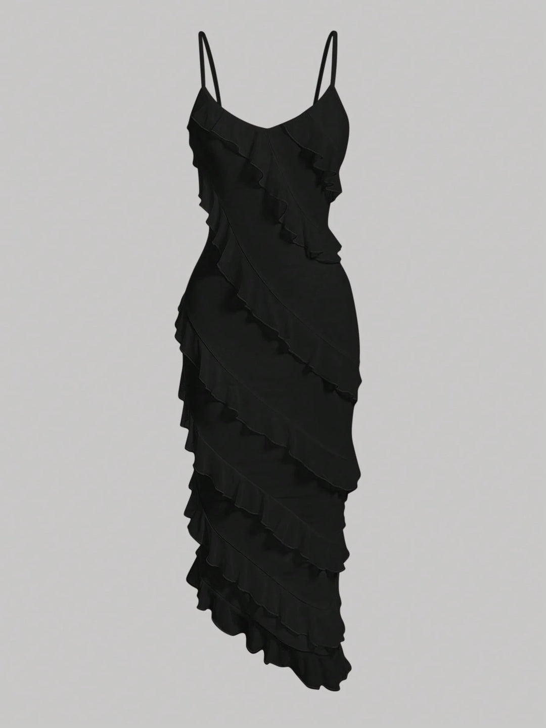 Rochie midi SHEIN, negru