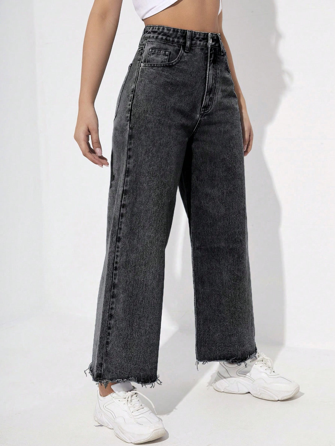 Jeans SHEIN, gri