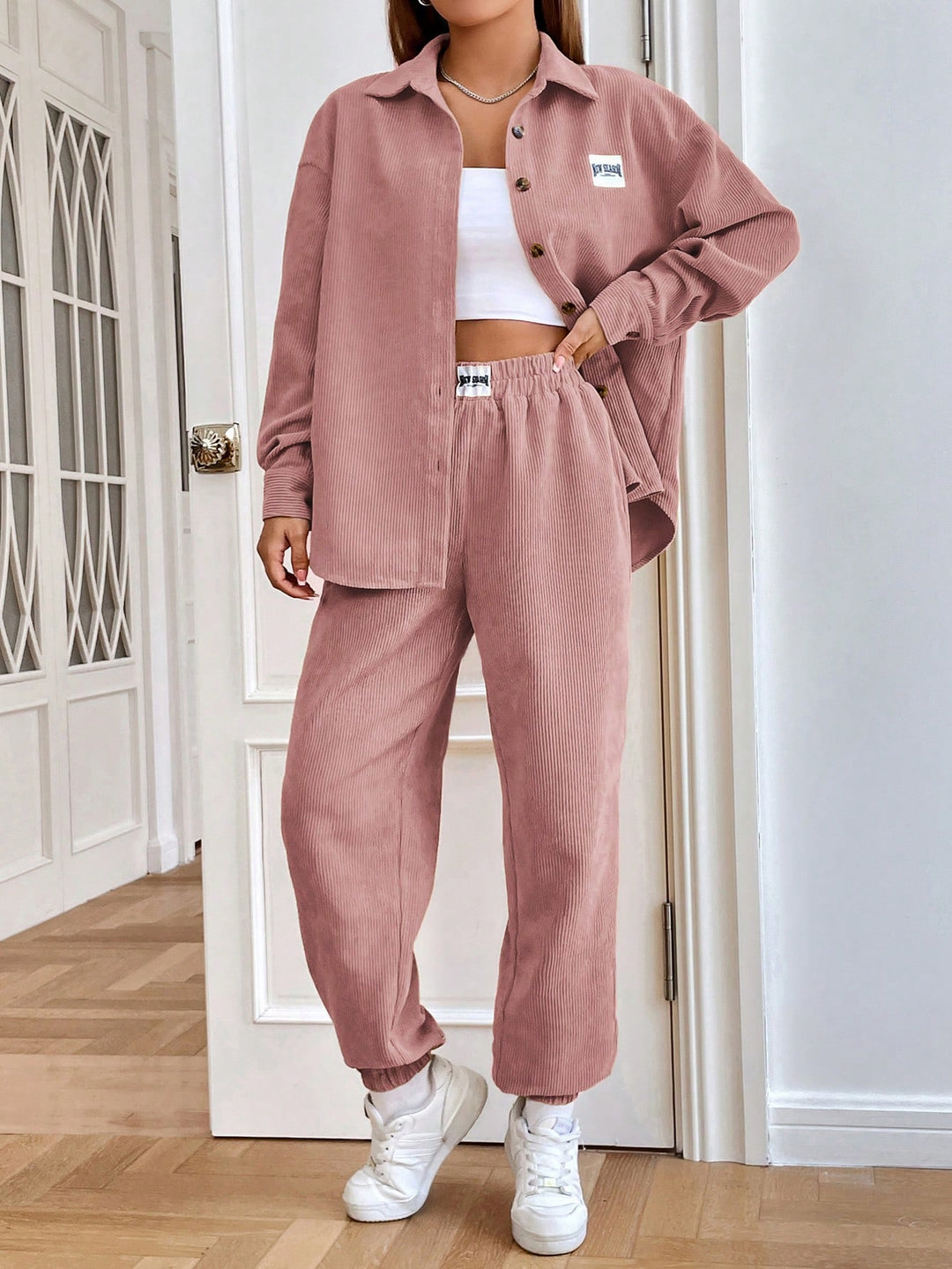 Compleu SHEIN, roz