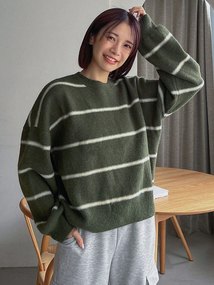 Pulover SHEIN, kaki