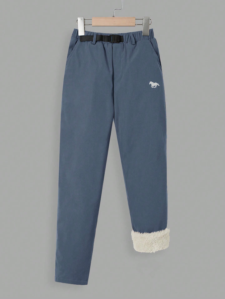 Pantaloni SHEIN, albastru