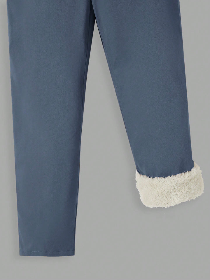 Pantaloni SHEIN, albastru