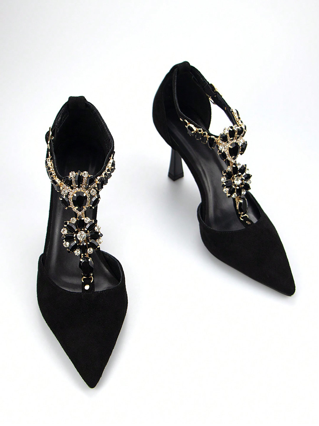 Pantofi cu toc SHEIN, negru