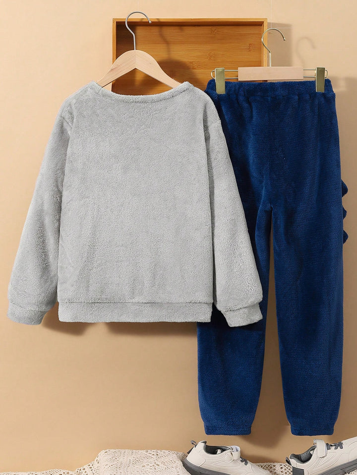 Pijama SHEIN, albastru
