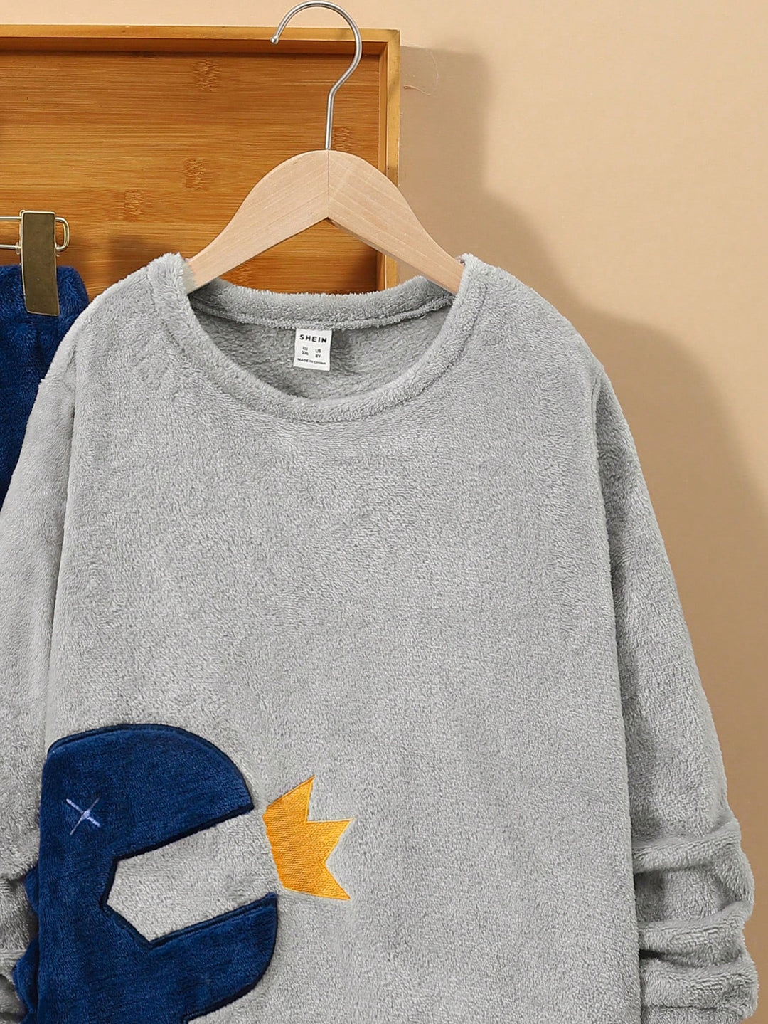 Pijama SHEIN, albastru