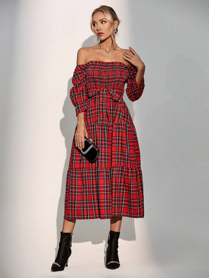 Rochie maxi SHEIN, roșu