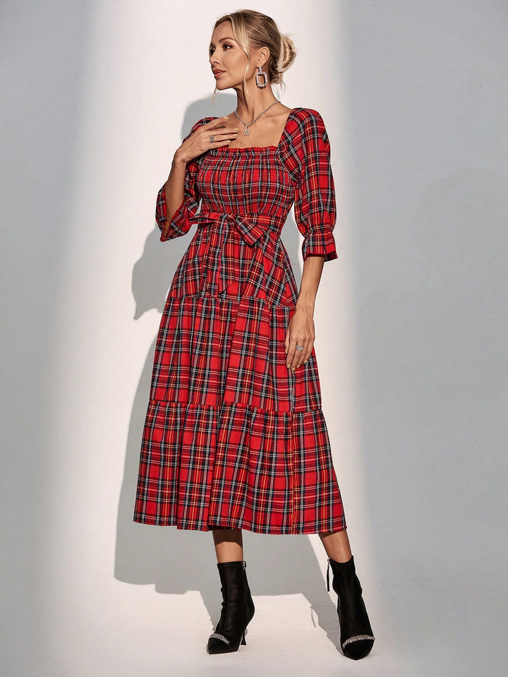 Rochie maxi SHEIN, roșu