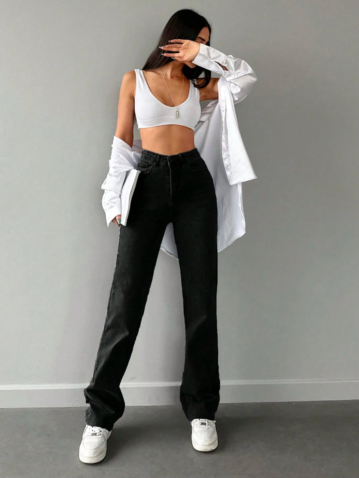 Jeans SHEIN, negru