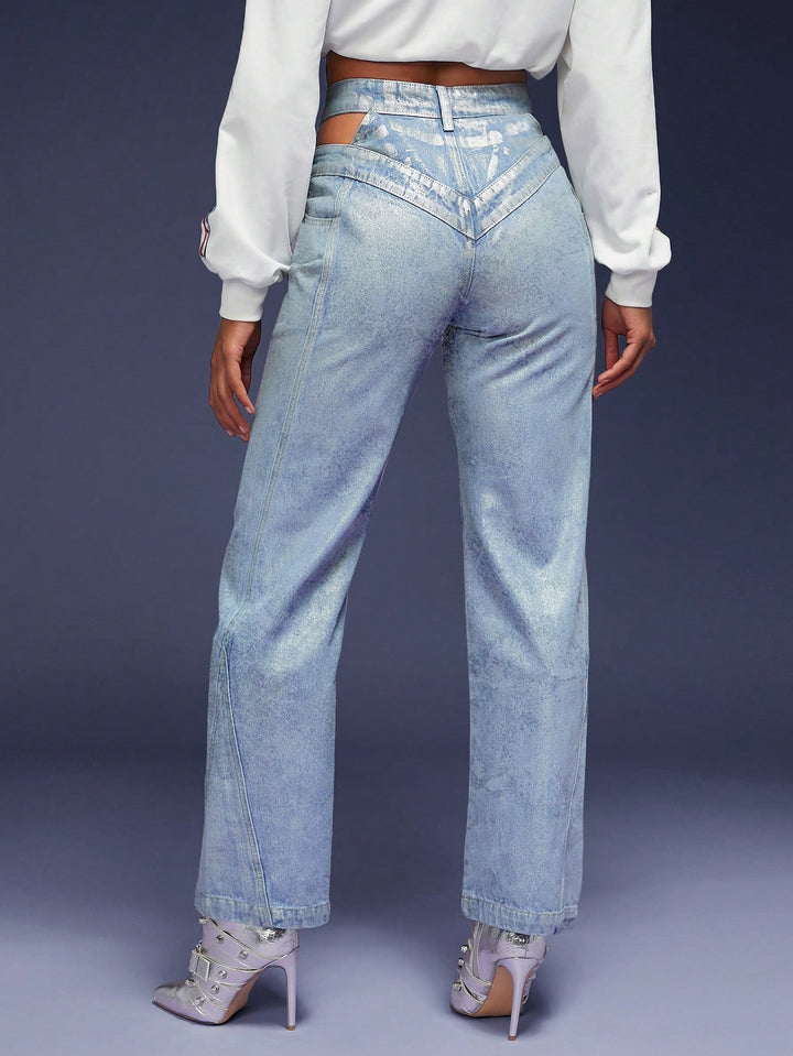 Jeans SHEIN, albastru