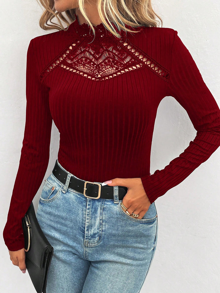 Tricou SHEIN, vișiniu