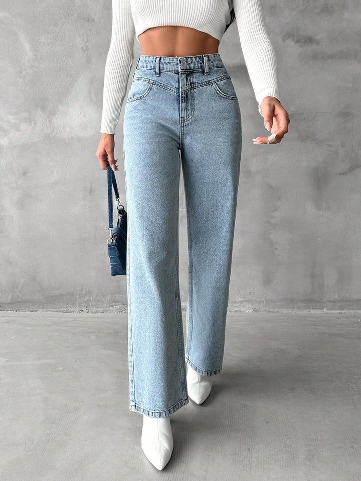 Jeans SHEIN, albastru