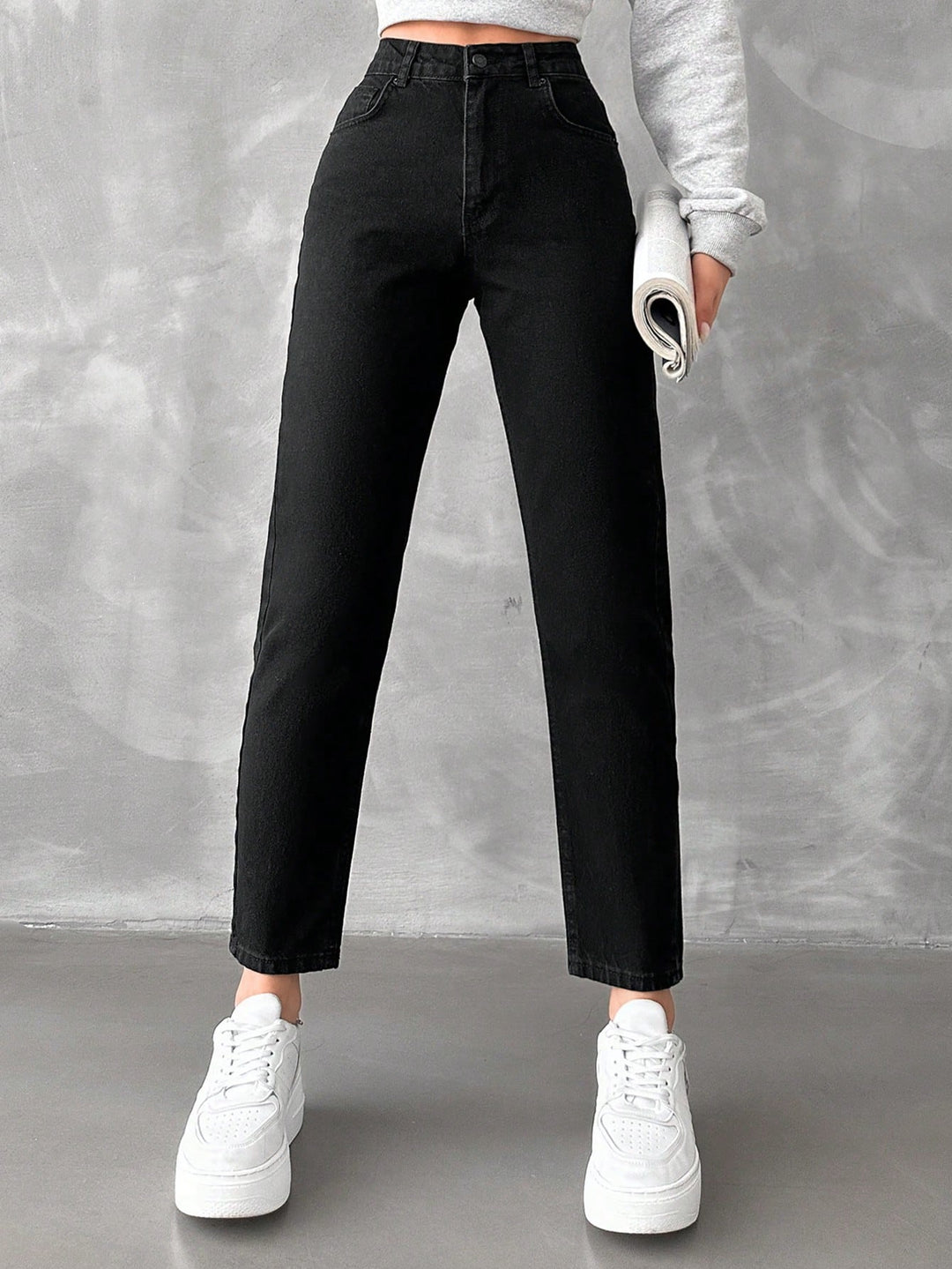 Jeans SHEIN, negru