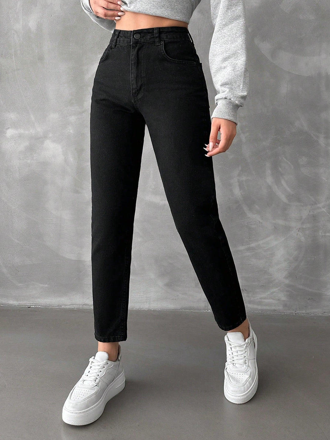 Jeans SHEIN, negru