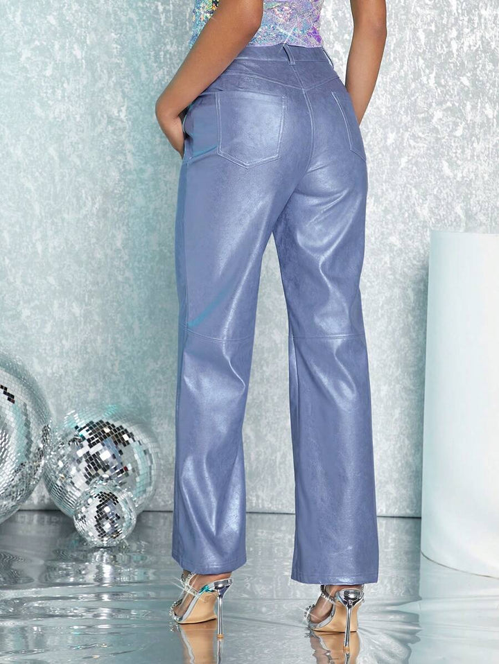 Pantaloni SHEIN, mov