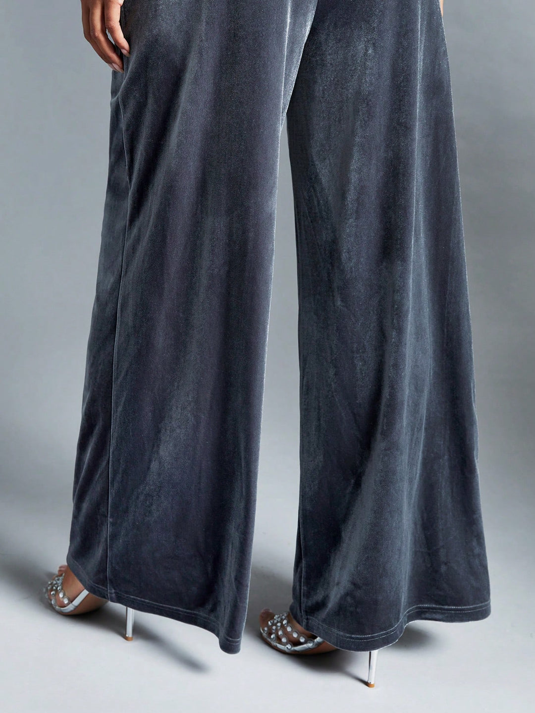 Pantaloni SHEIN, gri
