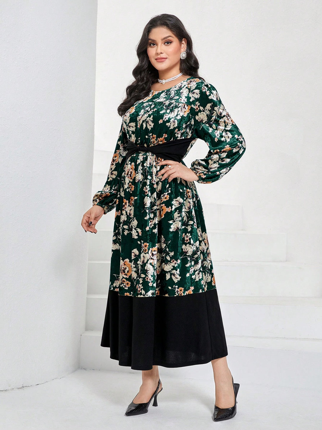 Rochie SHEIN, verde