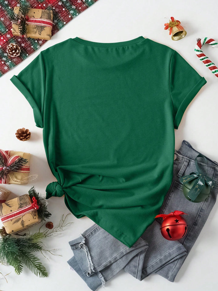 Tricou SHEIN, verde