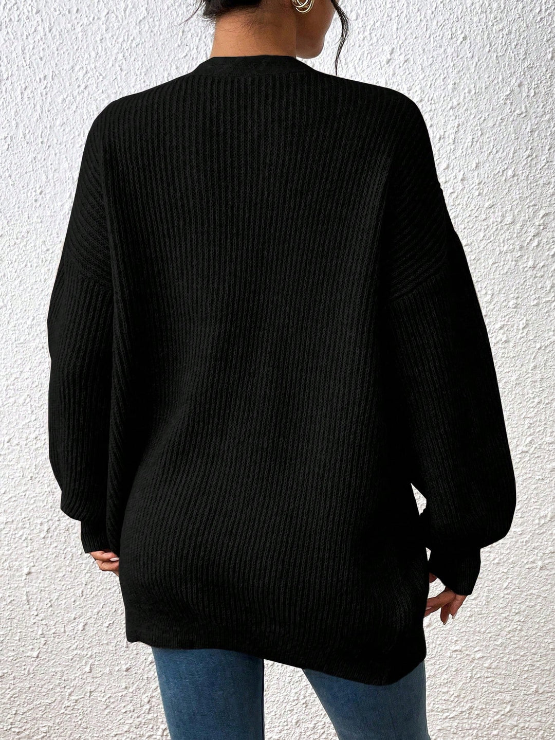 Cardigan SHEIN, negru