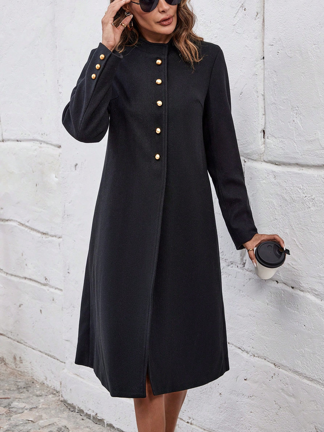 Palton SHEIN, negru