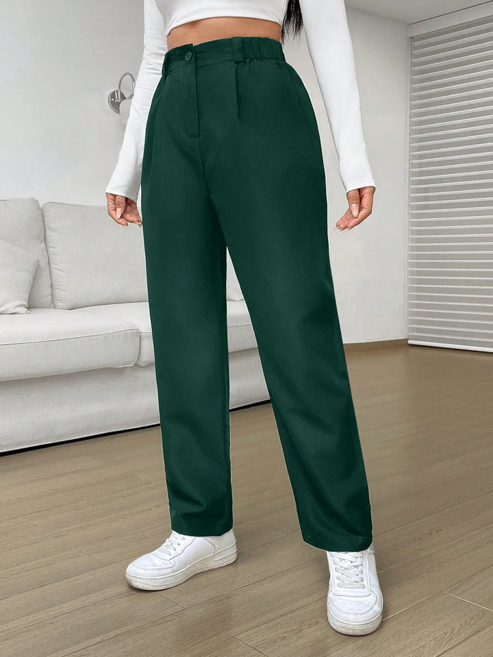 Pantaloni SHEIN, verde