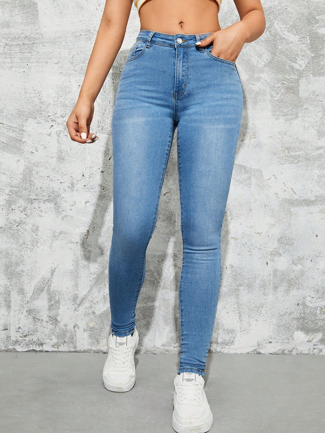 Jeans SHEIN, albastru
