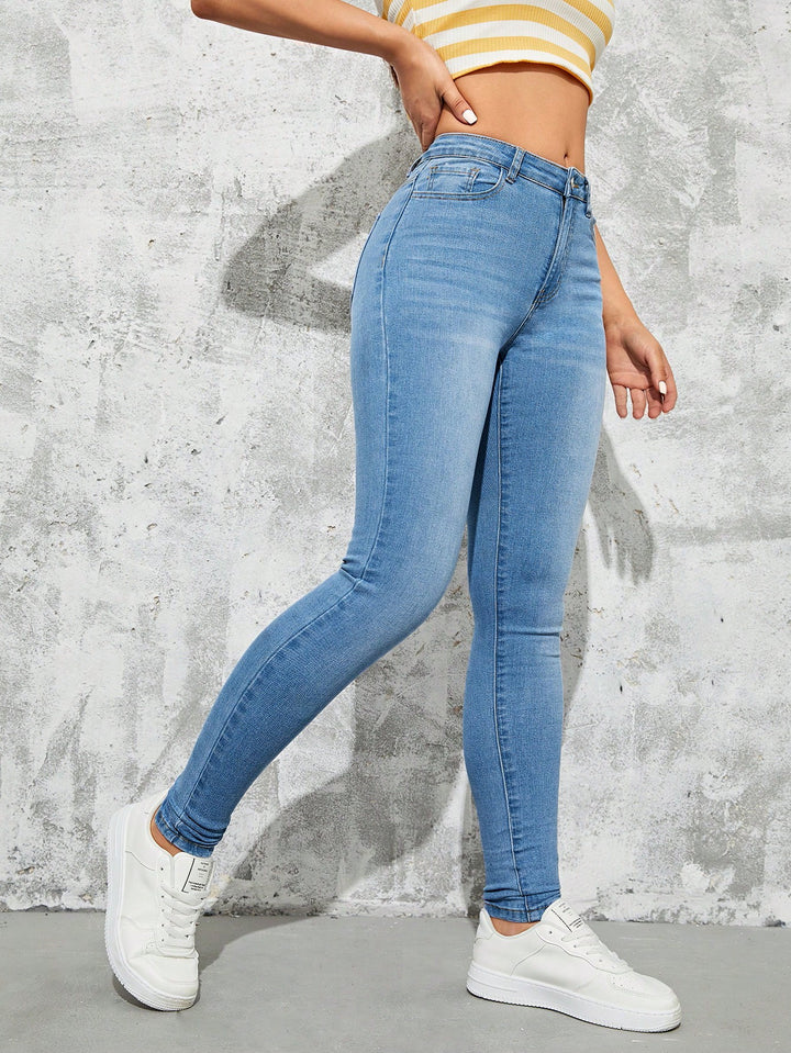 Jeans SHEIN, albastru