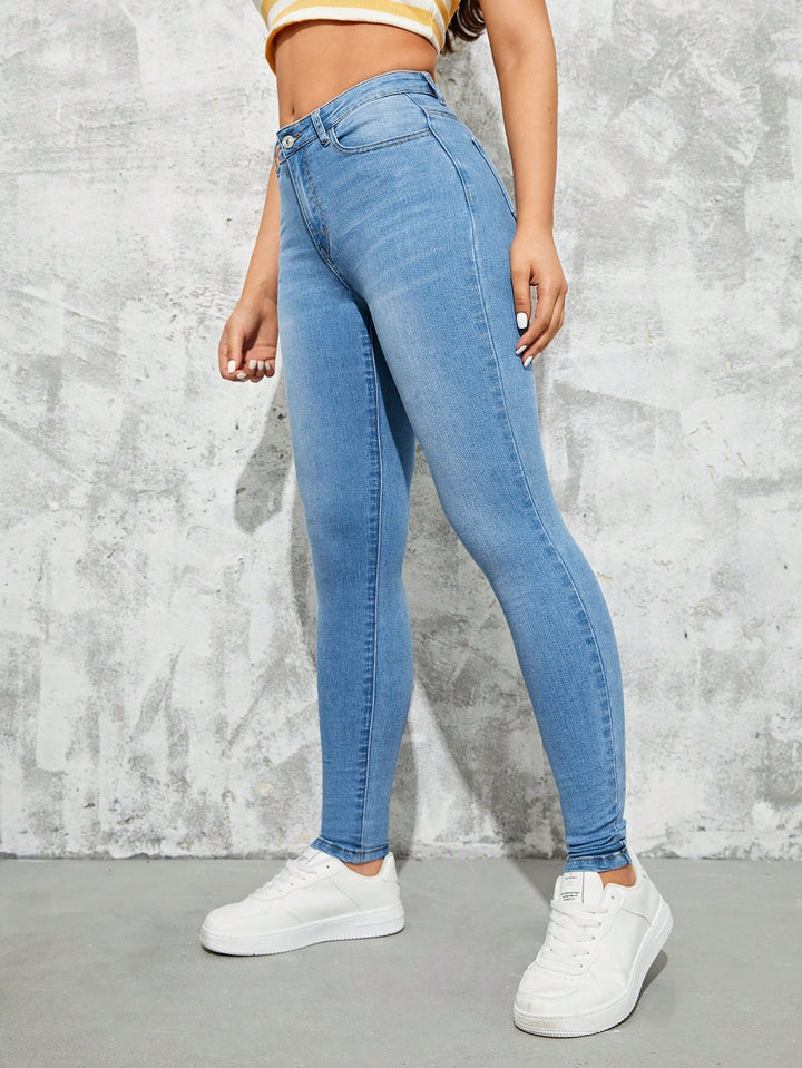 Jeans SHEIN, albastru