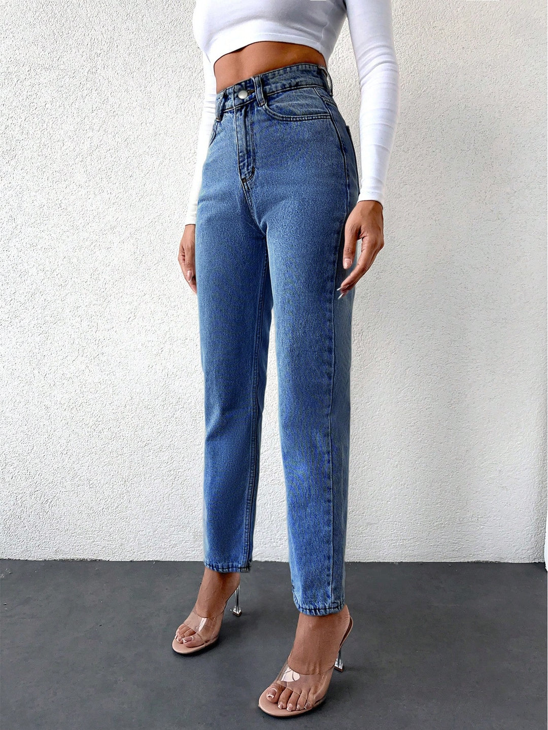 Jeans SHEIN, albastru